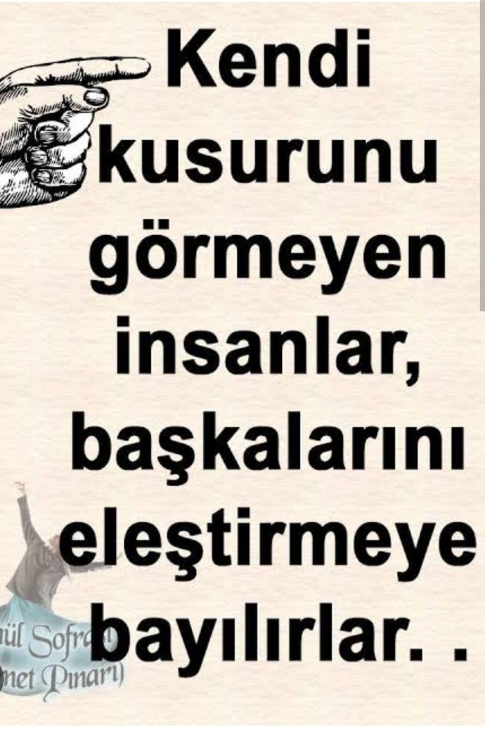 Birisini eleştirirken aynaya bakıyor musunuz?