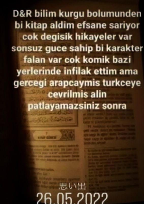 Okuduğunuz en anlamlı kitap nedir?