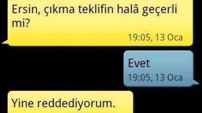Mesaj atan mısın, attıran mı?