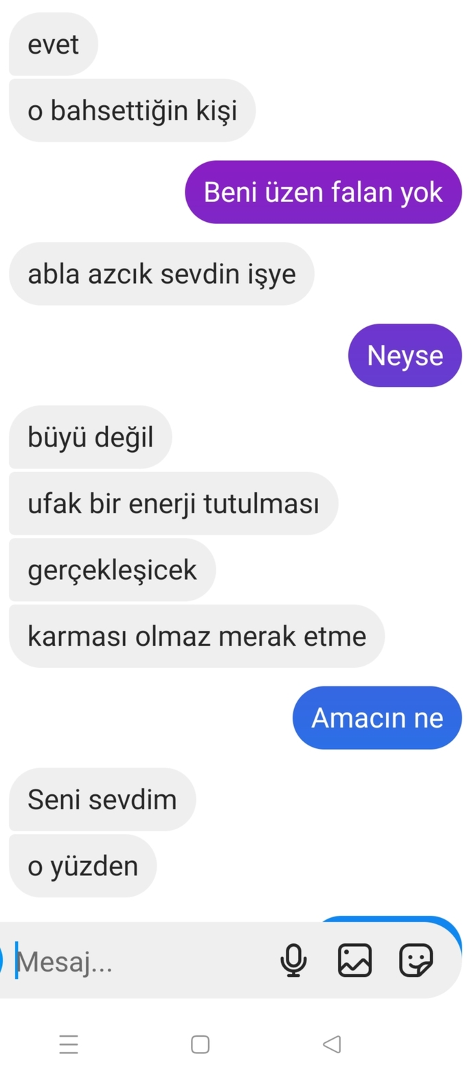 Lütfen okuyun. Eski sevgilim fake hesaptan işletti ama tersledim. Tekrar yazar mı 😔?