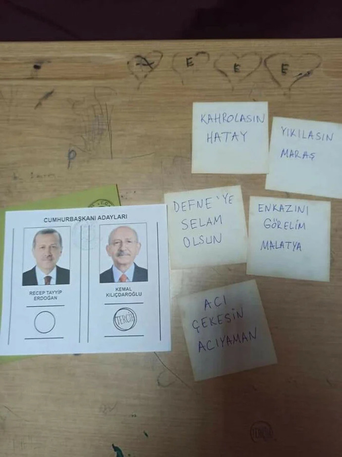 Günaydın seçim nasiil gidiyo kim kime verdi bakim?