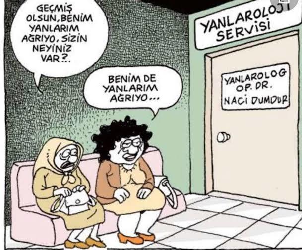Genelde yaşlıların dediği yanlarım ağrıyor ne demek?