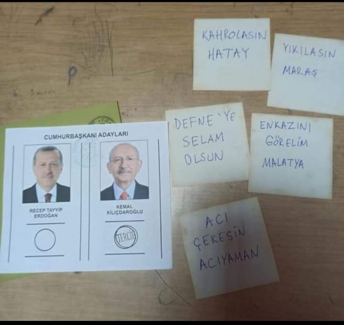 Oy kullanmaya gittiniz mi, gidecek misiniz?