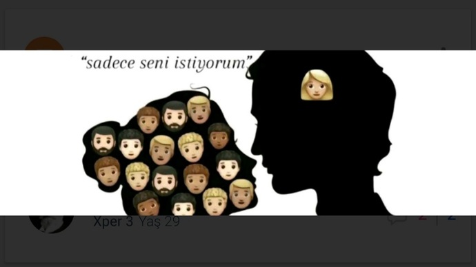 Şu an aklınızda/kalbinizde kaç kişi var?