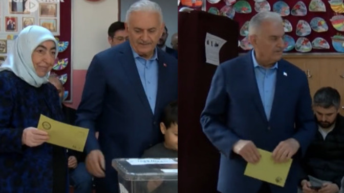 Binali Yıldırım, kabinden geç çıkan eşine "Ne oldu hanım karar veremedin mi?" demiş. :D Siz oy kullanırken kararsız mıydınız?
