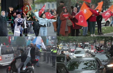 Türkiyenin dört bir yanında kutlamalar yapılıyor. Siz de kutlamaya çıktınız mı?