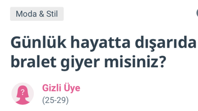 Biz erkeklerin niye kıyafetlerinin böyle adları yok?