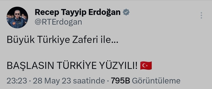Türkiye yüzyılı başlıyor hazır mısınız?
