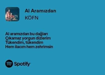 Şu an bir şarkı dinlemek isteseniz hangisini dinlerdiniz?