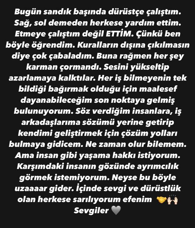 Ahsen Eroğlu, seçim sonuçlarından dolayı ülkeden gideceğini duyurmuş. Siz yurt dışına gitmek istiyor musunuz?
