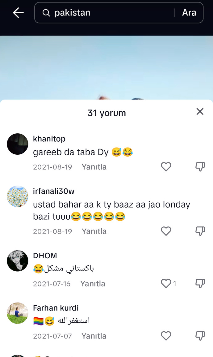 Bir insan neden din kardeşlerimiz olan Afgan ve Pakistanlıları sevmez, ülkemizde istemez?