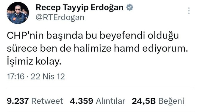 Muhalefet lideri neden istifa etmiyor?