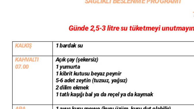 Spor ve diyetisyen ile kilo almaya çalışıyorum. Verdiği program nasıl?