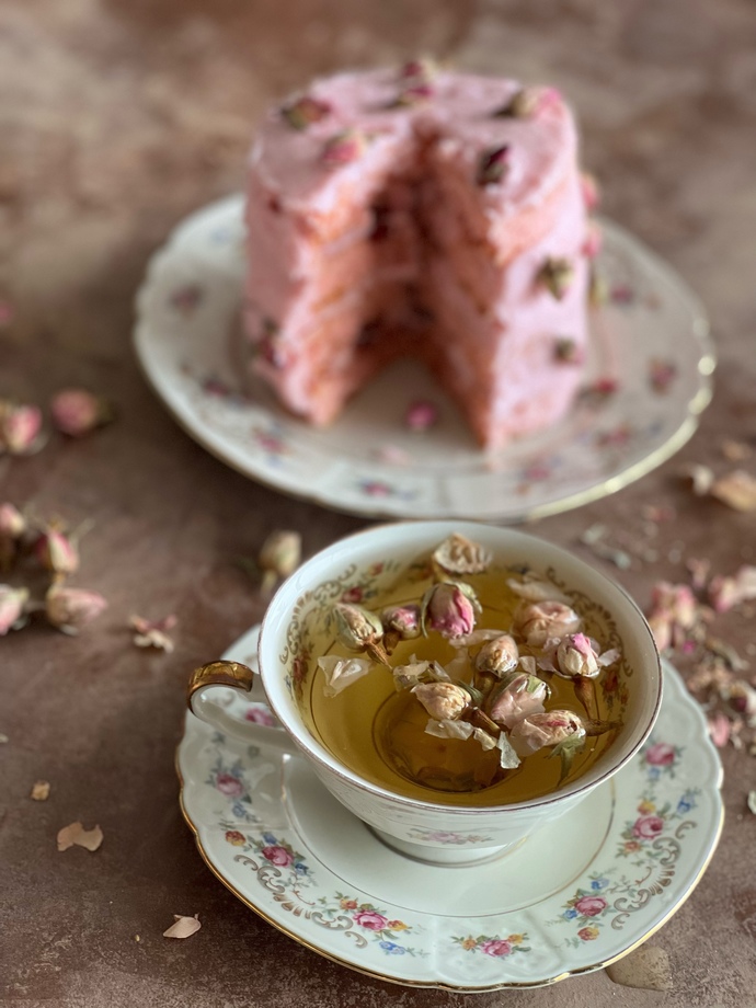 Gül konseptli mini pastam nasıl olmuş 🌸?