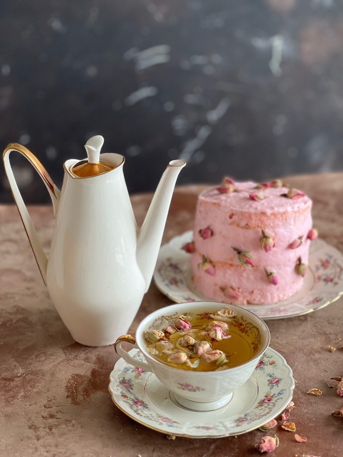 Gül konseptli mini pastam nasıl olmuş 🌸?