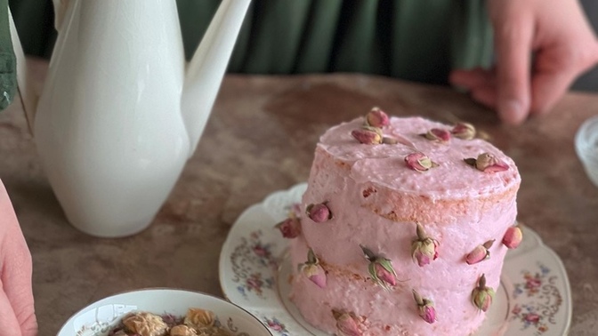Gül konseptli mini pastam nasıl olmuş 🌸?