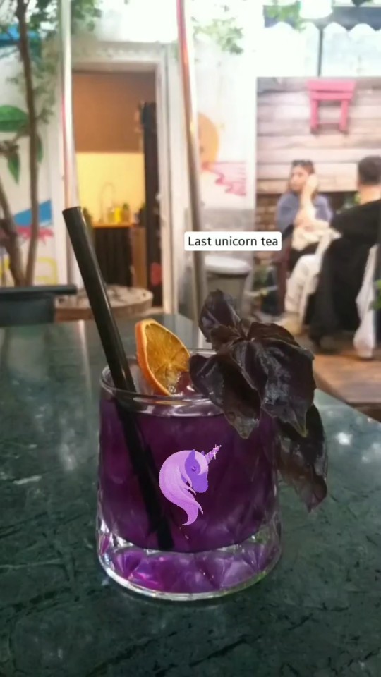 Siz hiç unicornlu içecek içtiniz mi?