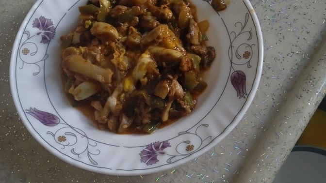 Topladığım zehirli mantarlardan mantar sote yaptım kim yemek ister😅?