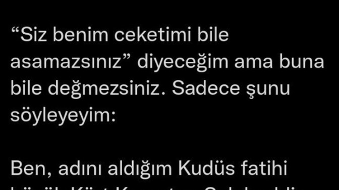Demirtaşın seçim sonucuna dair attığı tweet i nasıl yorumluyorsunuz?