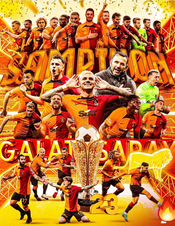 Şampiyon Galatasaray. GS'li arkadaşlarınızı tebrik ettiniz mi?