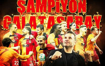 2022-2023 sezonu şampiyonu Galatasaray. Bu şampiyonlukta kim aşkınız oldu?