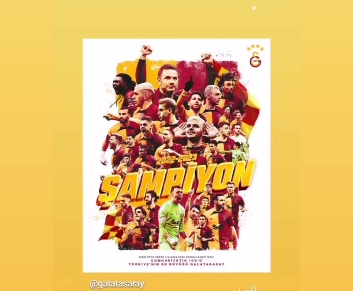 Gs Şampiyon oldu 💛❤️ siz, hangi takımı tutuyorsunuz 🔥?