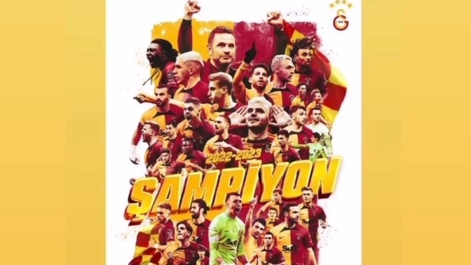 Gs Şampiyon oldu 💛❤️ siz, hangi takımı tutuyorsunuz 🔥?
