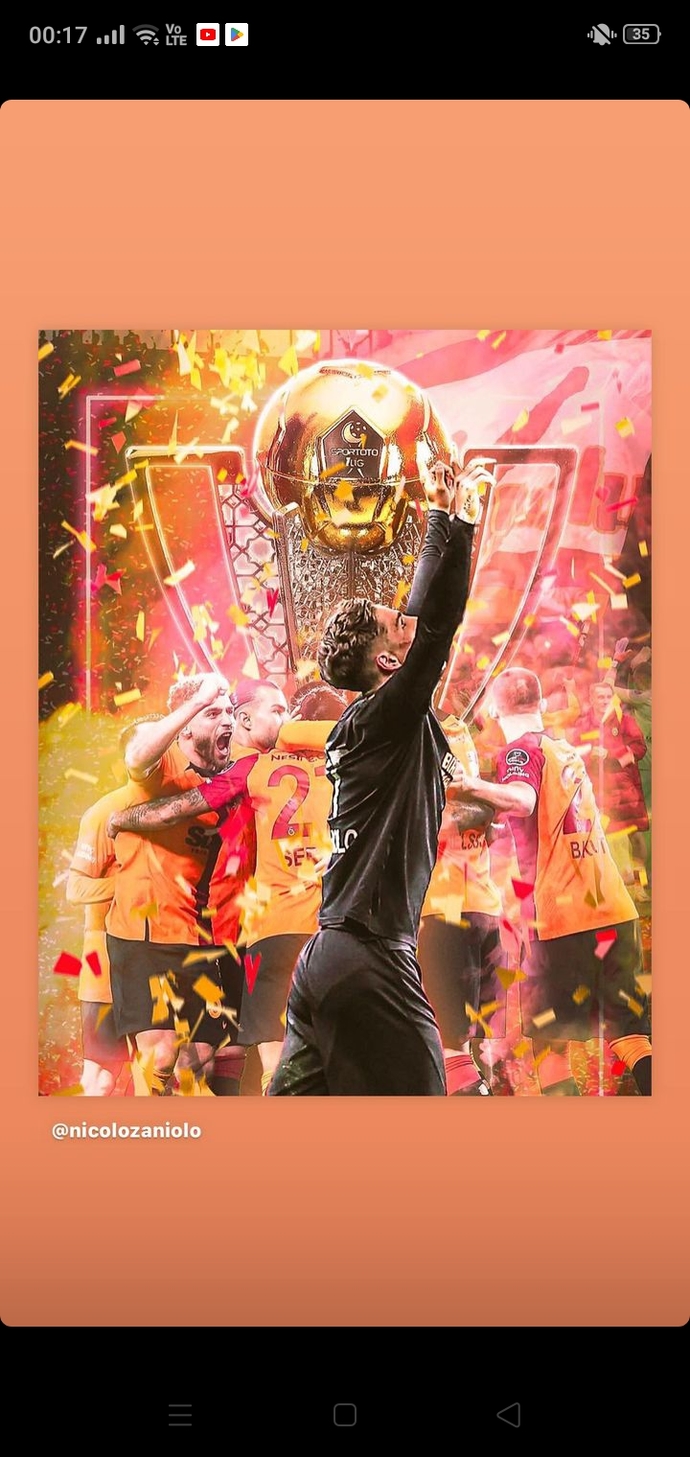 Ve Şampiyon Galatasaray kutlama yaptınız mı?