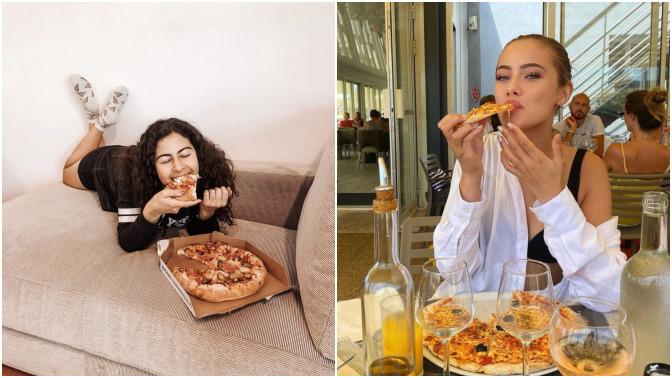 Kahvaltıda pizza yenir mi?