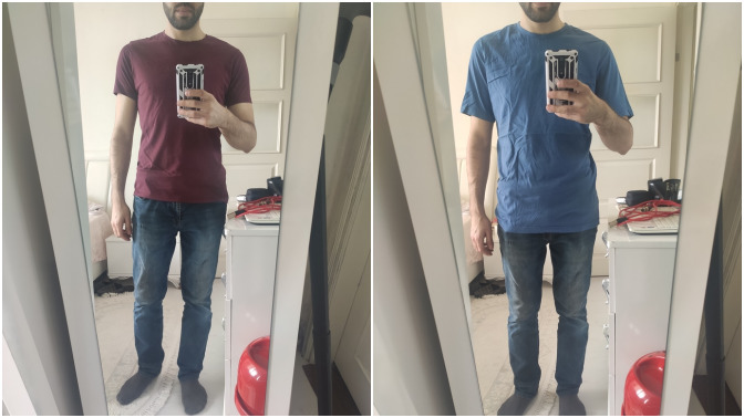 Hangi tişörtün bolluğu ve uzunluğu daha iyi?