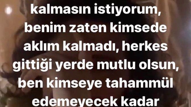 En çok neyden yoruldun?