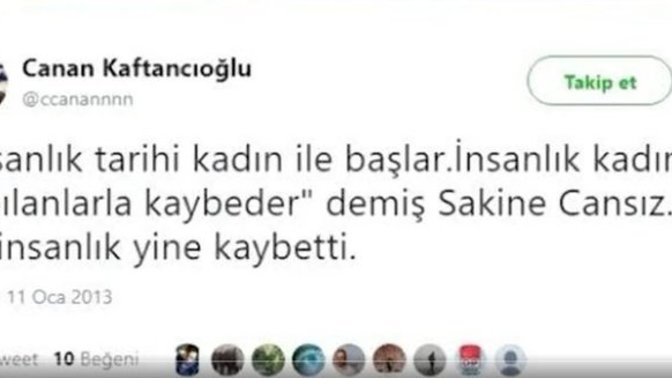 Kılıçtaroğlu yanında Canan hanımı da alıp gitmeli mi?