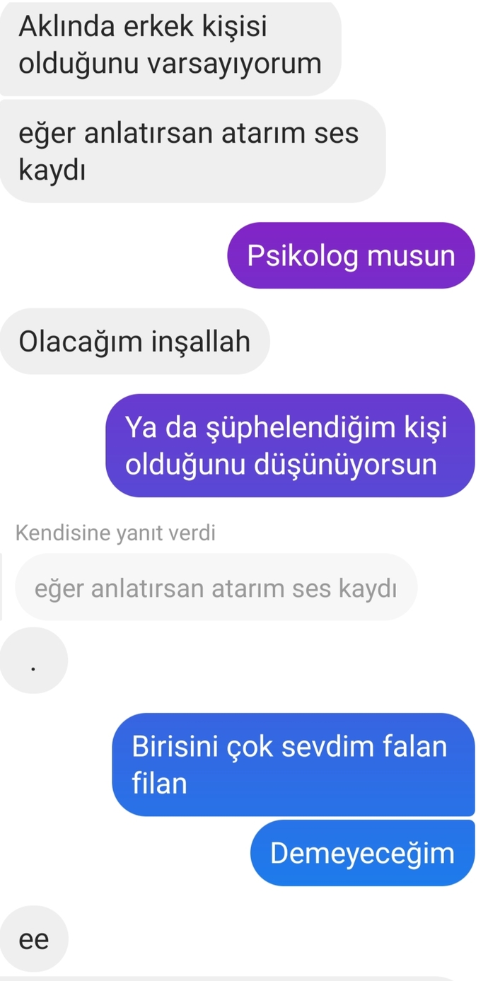 Eski sevgilime kaba mı konuşmuşum?