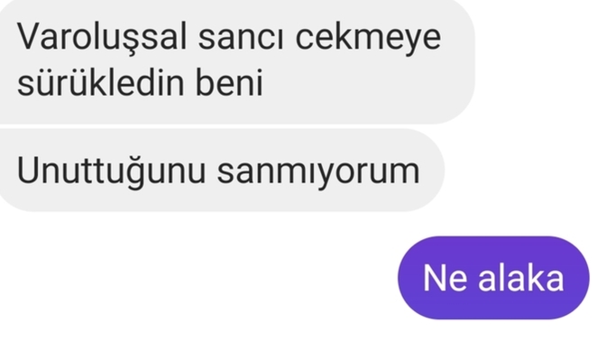 Eski sevgilime kaba mı konuşmuşum? 