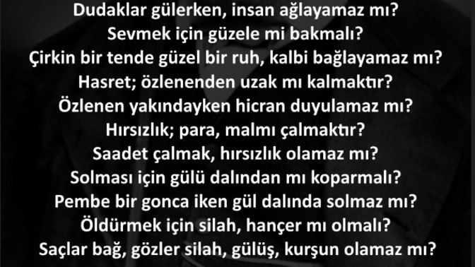 En sevdiğin şiir hangisi?