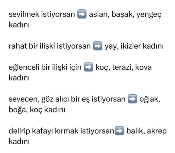 Hangi burç kadınını seçerdin?