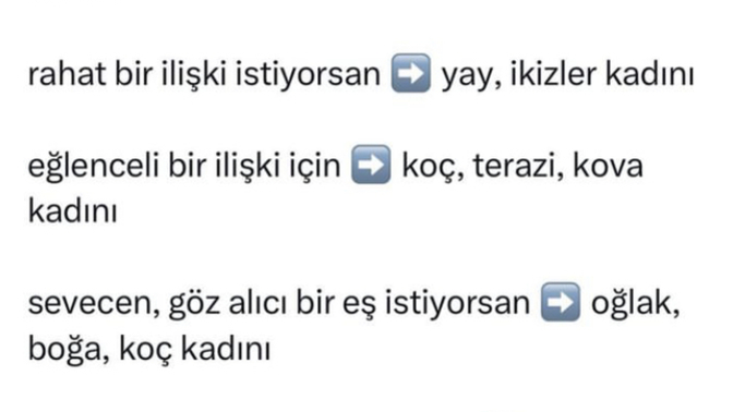 Hangi burç kadınını seçerdin?