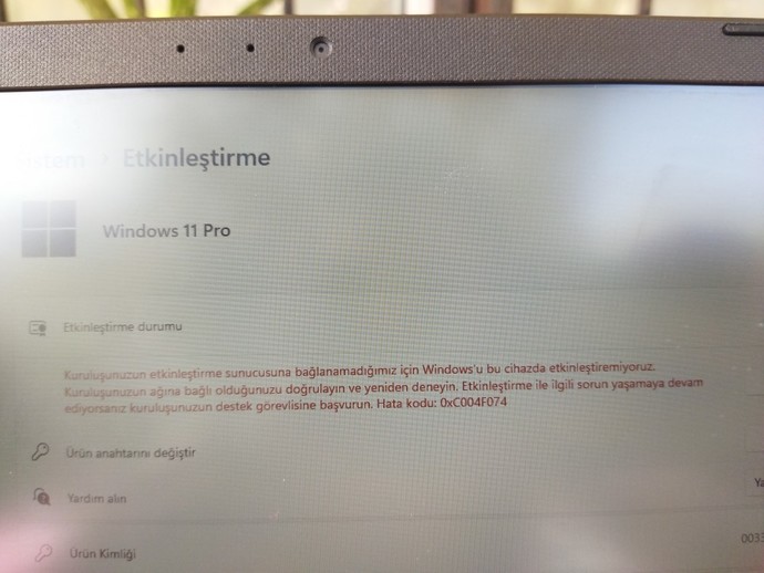 Windows nasıl etkinleştirilir?