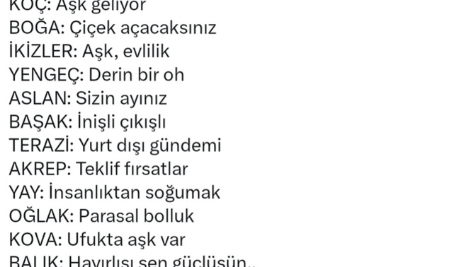 Haziran ayında burçları neler bekliyor?