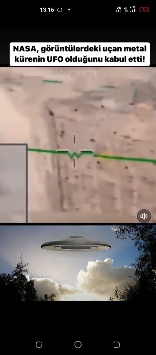 NASA UFO görüntülerini yayınladı. Sizce UFO nun varlığını yeni mi buldular?