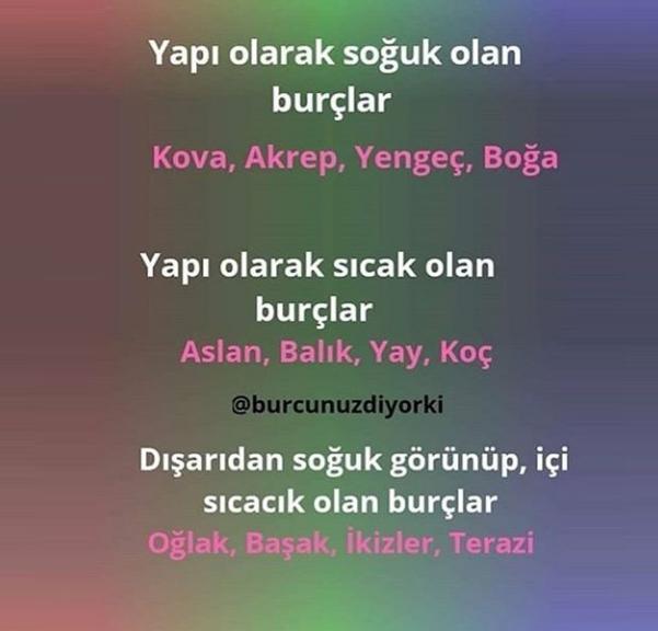 Yapi olarak nasil birisiniz?
