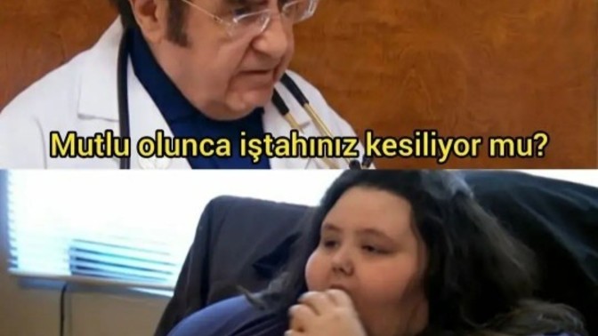 Mutluluk zayıf ve fit vücut mudur, hunharca yemek midir?