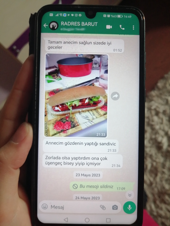 Sevgiliniz annenize ne diye hitap eder?