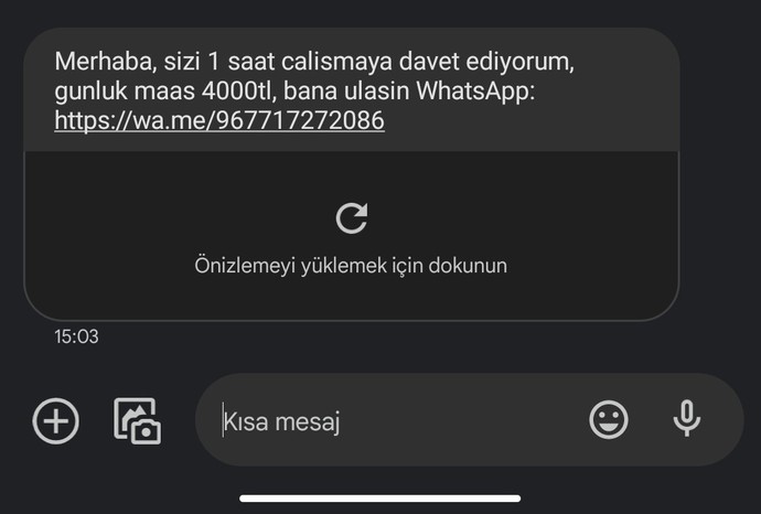 Daha önce hiç ahlaksız bir teklif aldınız mı?