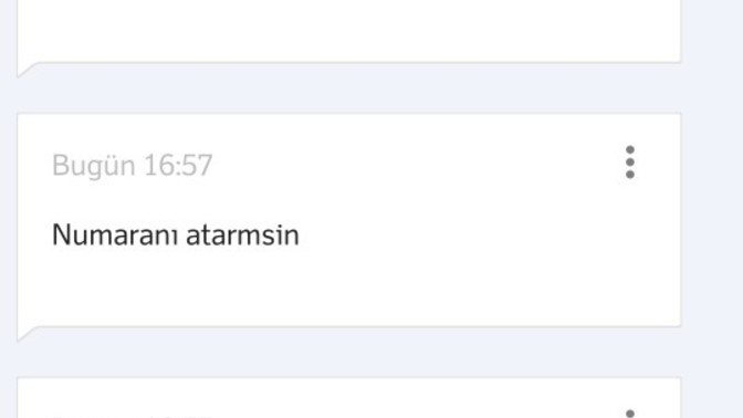 Numaranızı her isteyene verir misiniz?