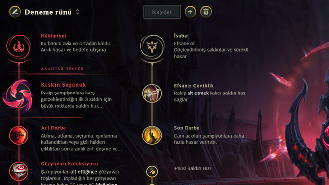 Teemo için rün dizdim, oyundan anlayanlar cevap verebilir mi?