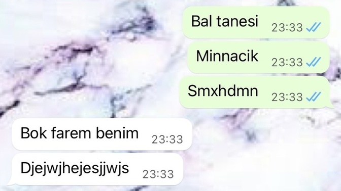 Bu mesaja ne yanıt verirdiniz?