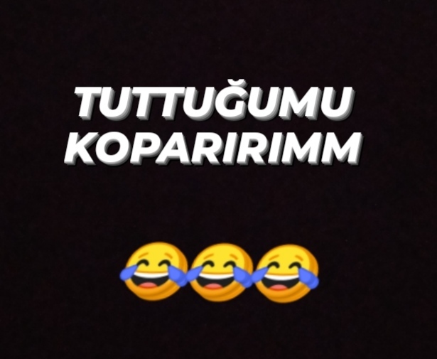 Tuttuğumu koparırım diyen # Rengarenk yollar burada ne demek istemiştir 😉 ?