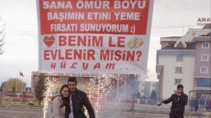 Nasıl bir evlilik teklifi hayaliniz var?