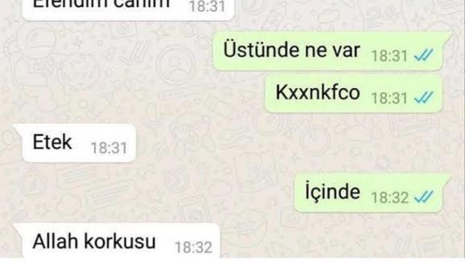 İnternetteki erkeklerle konuşulmaz mı sizce?